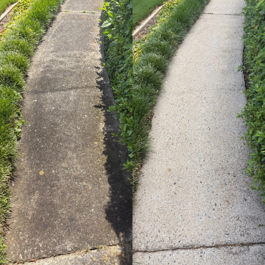 Sidewalk Before & After