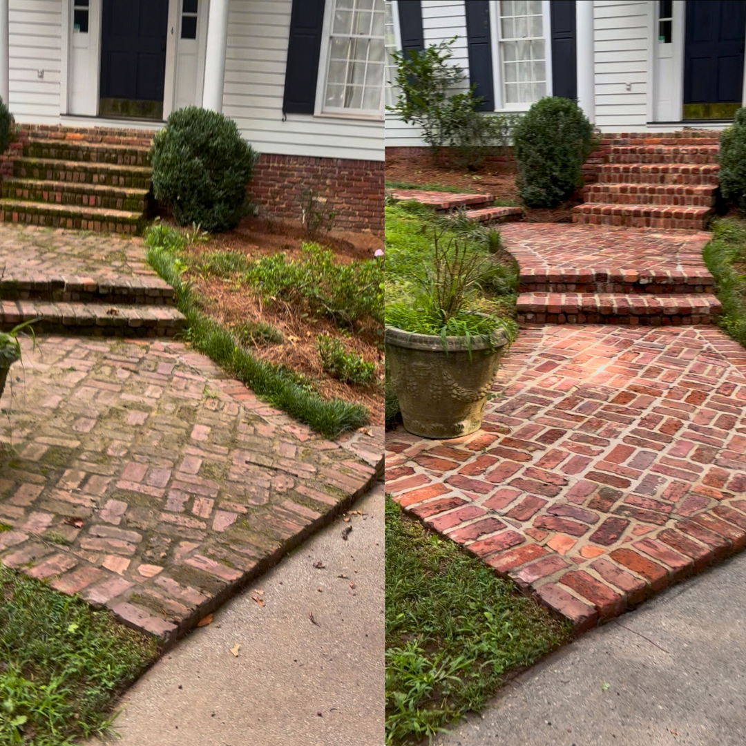 before and after 6.22.25 driveway