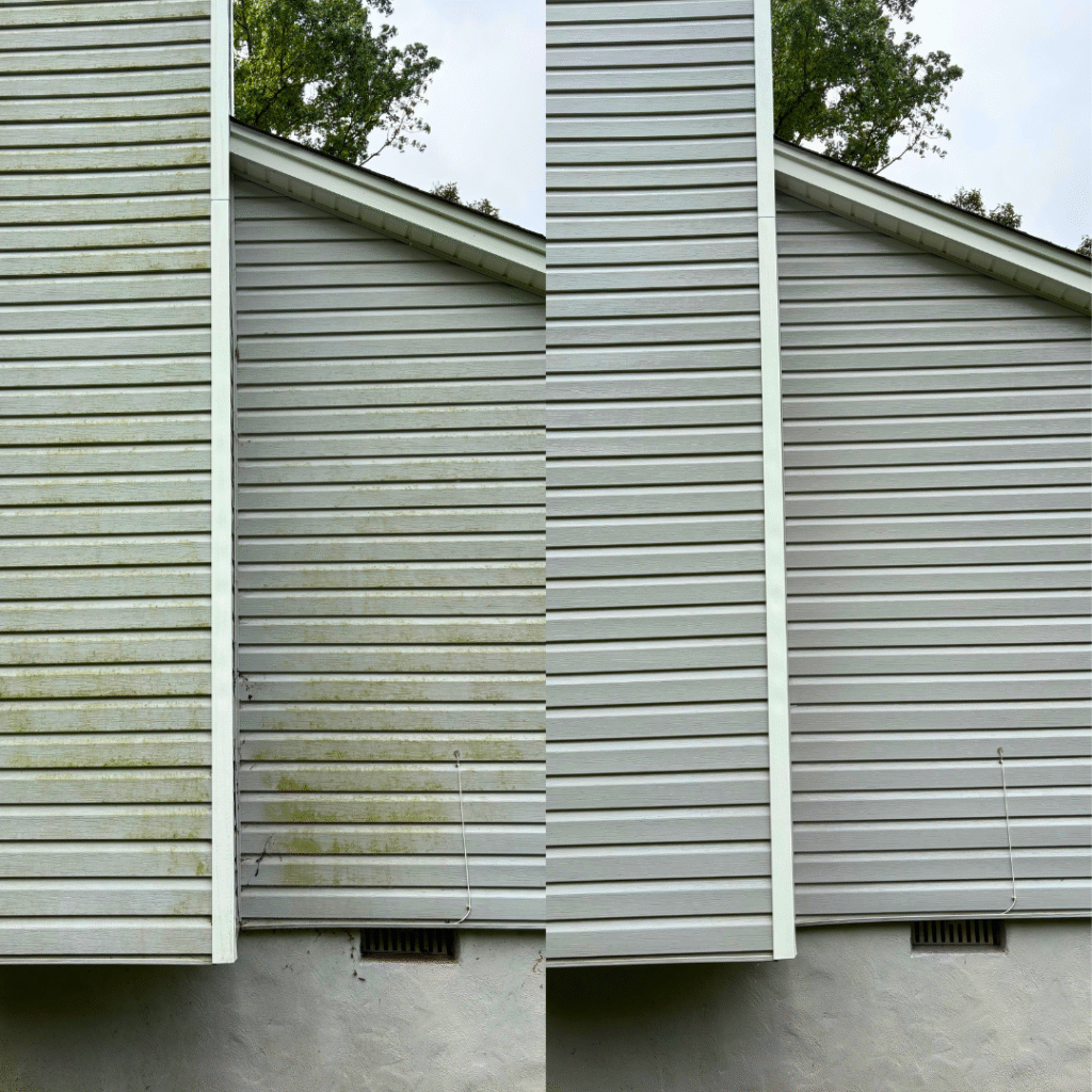 House Siding Before & After
