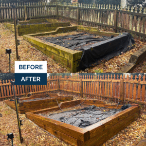 before and after Gardening Box