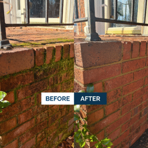 brick before & after