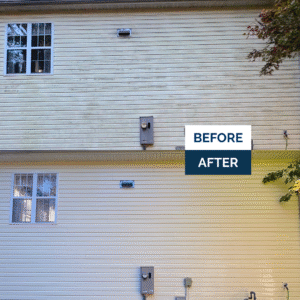 siding before & after 2